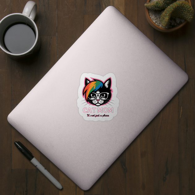 Emo Cat Mom - It's not just a phase by Pete the Cat Guy